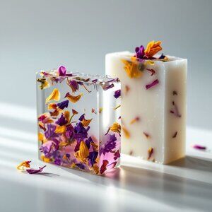 Organic Wild Flower Infused Body Soaps